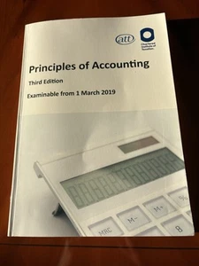 Principles of Accounting Third Edition… Examinable From March 2019 - Picture 1 of 2