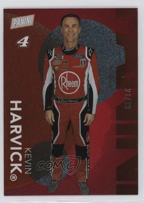 2023 Panini National Convention Red /99 Kevin Harvick #58 - Image 1 of 2