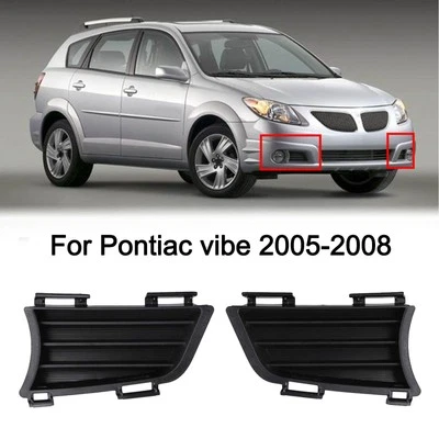 Rejillas de cubierta de luz antiniebla para Pontiac Vibe 2005 2008 pieza OEM fácil instalación Foto 1 de 4