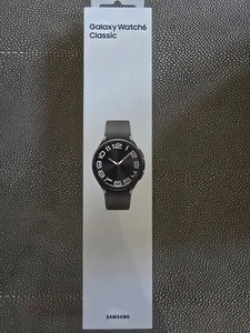 Samsung Galaxy Watch6 R955U Classic 43MM Black Brand New Sealed T-Mobile - Picture 1 of 2