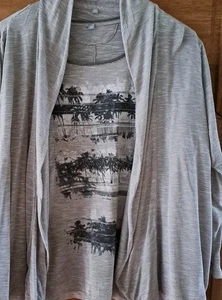 Rabe.  2 Teiler, Shirt Gr.44 und Jäckchen 46  - Bild 1 von 5