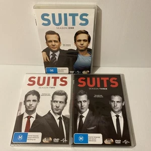 SUITS Seasons 1 2 3 DVD TV Series Region 4 - Picture 1 of 2