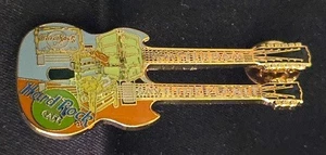 Hard Rock Café Pin Amsterdam - "Guitarra Doble Cuello Vincent Van Gogh" - #427797 - Imagen 1 de 1