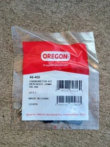 Oregon 49-405 Carb Rebuild Kit For Zama RB-188 for Echo SRM-225 PB-251 GT-225 - Picture 1 of 3