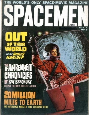 Revista Spacemen #8 BIEN MUY BIEN junio 1964 ver fotos Foto 1 de 2