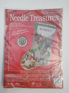Needle Treasures DECK THE STALLS Gezählt Kreuzstich Versiegelt Pferd 02951 - Bild 1 von 8