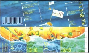 Canoeing Swim Olympic Atlanta 1996 Booklet Finland MNH  - Picture 1 of 1