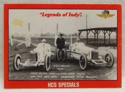 INDIANAPOLIS 500 LEGENDS OF INDY TRADING CARD 1992 - Image 1 of 2