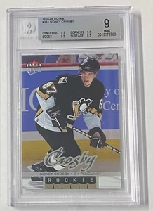 2005-06 Fleer Ultra Sidney Crosby novato #251 BGS 9 con 3 pingüinos 9,5 - Imagen 1 de 6