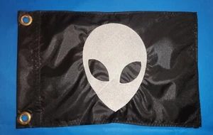 Custom Alien Head Safety Flag Bicycle Recumbent Trike UTV SXS KAYAK ATV BOAT - Picture 1 of 5