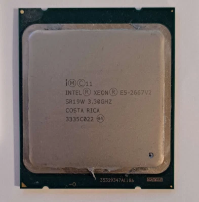 Intel Xeon E5-2667 v2 Eight Core (CM8063501287304) Processor - Image 1 of 2