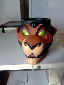 SCAR The Lion King Vintage 1992 DISNEY Promotional Collectable 3-D Mug from KFC. - Picture 1 of 7