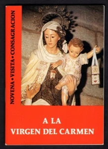 Librito de la Virgin del Carmen Religion Catolica book antiguo - Picture 1 of 1