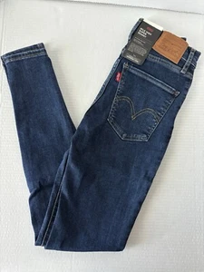 Levi's Premium Mile High Super Skinny Women’s Jeans 25x30 Rome Winter NEW! - Picture 1 of 8