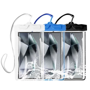 1-PACK Waterproof Underwater Dry Bag Pouch Clear Cell Phone Case Cover Swimming - Picture 1 of 126