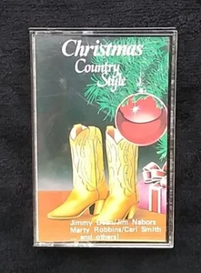 Christmas Country Style Various Artist Cassette Tape 1978 CBS Inc. TESTED - Picture 1 of 5