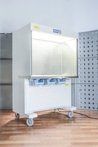 Baker 4' EdgeGARD EG-4320 Laminar Flow Hood Workstation Chem Hood Safety Cabinet - Picture 1 of 6