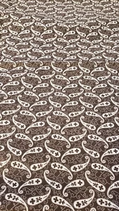 Paisley Fabric 1 Yard Marcus Bros. Textiles Inc. Brown Beige Quilting Sewing - Picture 1 of 4
