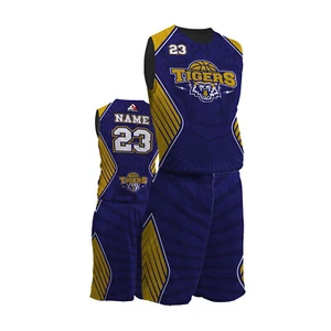 Custom Personalized Sports Uniform Men and Women - Tigers - Basketball Uniform - Picture 1 of 7