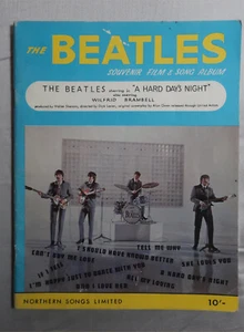 THE BEATLES A hard day’s night ~ Souvenir Film & song album ~ Sheet Music Book! - Picture 1 of 13