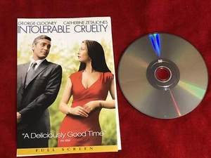 Intolerable Cruelty George Clooney Catherine Zeta Jones DVD In Sleeve Complete - Foto 1 di 8