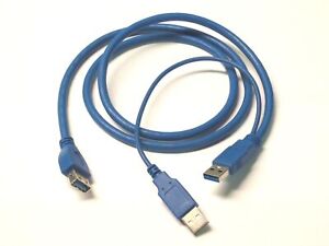 USB 3.0 A Stecker Y Kabel auf eine Buchse Stecker Kabel