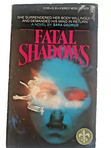 Fatal Shadows Sara George 1976 Berkley Medallion Paperback Novel - Picture 1 of 7