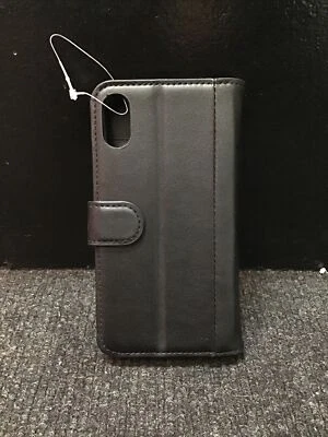 Funda tipo billetera de cuero sintético para iPhone X/XS Foto 1 de 4