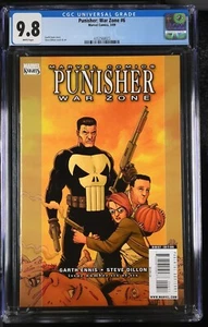 PUNISHER WAR ZONE #6 CGC 9.8 (2009) Garth Ennis, Steve Dillon - Picture 1 of 2