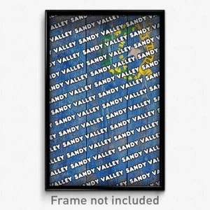 Sandy Valley Nevada Poster (NV City Souvenir 11x17 Town Print) - Picture 1 of 1