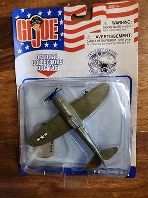 GI JOE SERIES ONE P-47D THUNDERBOLT DIECAST METAL Official COLLECTORS DOG TAG - Image 1 of 3