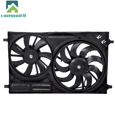 For Ford Transit-150/250/350 3.5L 2015 2016-21 Radiator Condenser Fan Assembly - Image 1 of 4