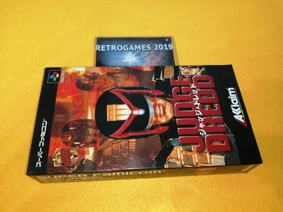 JUDGE DREDD   Nintendo Super Famicom SNES RARE!! - Image 1 of 4
