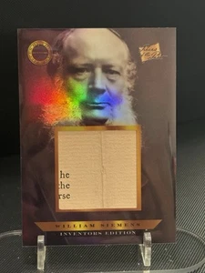 2025 Pieces Of The Past WILLIAM SIEMENS Refractor Relic Rare # 544 - Bild 1 von 2
