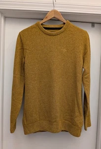 Suéter Barbour Tisbury Mezcla Lana en Marrón Cobre con Manchas de Color Para Hombre Pequeño S - Imagen 1 de 10