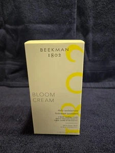 BEEKMAN 1802 Bloom Cream Daily Moisturizer With Goatmilk 3.38 oz - Picture 1 of 2