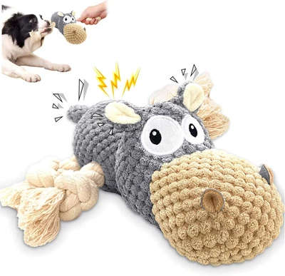 Peluche per Cani, Gioco Cane Interattivo Squeak Con Carta Crespa, Giochi per Can - Immagine 1 di 4