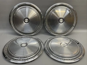 1980–1985 Dodge Chrysler Hubcaps Set of 4 OEM Wheel Covers (READ) - Picture 1 of 24