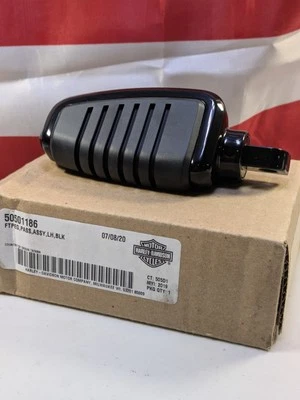 Genuine OEM Harley-Davidson CVO Road Street Glide Passenger Foot Peg LH 50501186 - Image 1 of 4