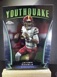 Jayden Daniels Rookie Card - Youthquake - 2024 Topps Chrome - #Y-3  - Bild 1 von 2