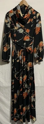 Unbranded black mix vintage long maxi dress size 10 - Image 1 of 4