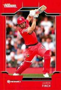 2020 2021 MELBOURNE RENEGADES BBL Cricket Card AARON FINCH Traders - Picture 1 of 2