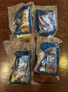 McDonalds 2002 Hot Wheels Cars & Accessories Happy Meal Toys Lot 4 ~ 1 2 3 & 5 - Picture 1 of 6