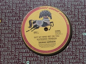 George Harrison Got My Mind Set On You 12" 45RPM Single EXCELLENT - Picture 1 of 4