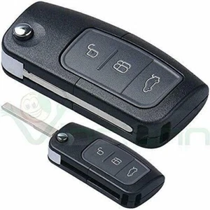 Llave Cubierta de la Cáscara Control Remoto Ford FOCUS C-Max Kuga Sin Electronic - Imagen 1 de 2