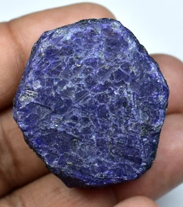 179.25 CT Natürlich Blauer Saphir Zertifiziert Erde Abgebaut Facettiert Probe - Bild 1 von 6