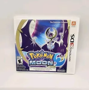 Pokemon Moon - Nintendo 3DS, No Manual With Cartridge, Case, Inserts - Picture 1 of 4