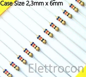 50 pezzi 47 KOhm 1/4W 5% Resistenze strato di carbone 47KOhm 0,25W - Imagen 1 de 1