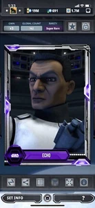 Topps Star Wars Digital Card Trader Purple Techno-Galactic 2 Echo Insert - Picture 1 of 1