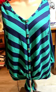 adrienne vittadini Top, Sz M, NWT - Picture 1 of 8